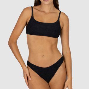 Baku B/C/D Square Neck Bralette Bikini Set - size 8CAN